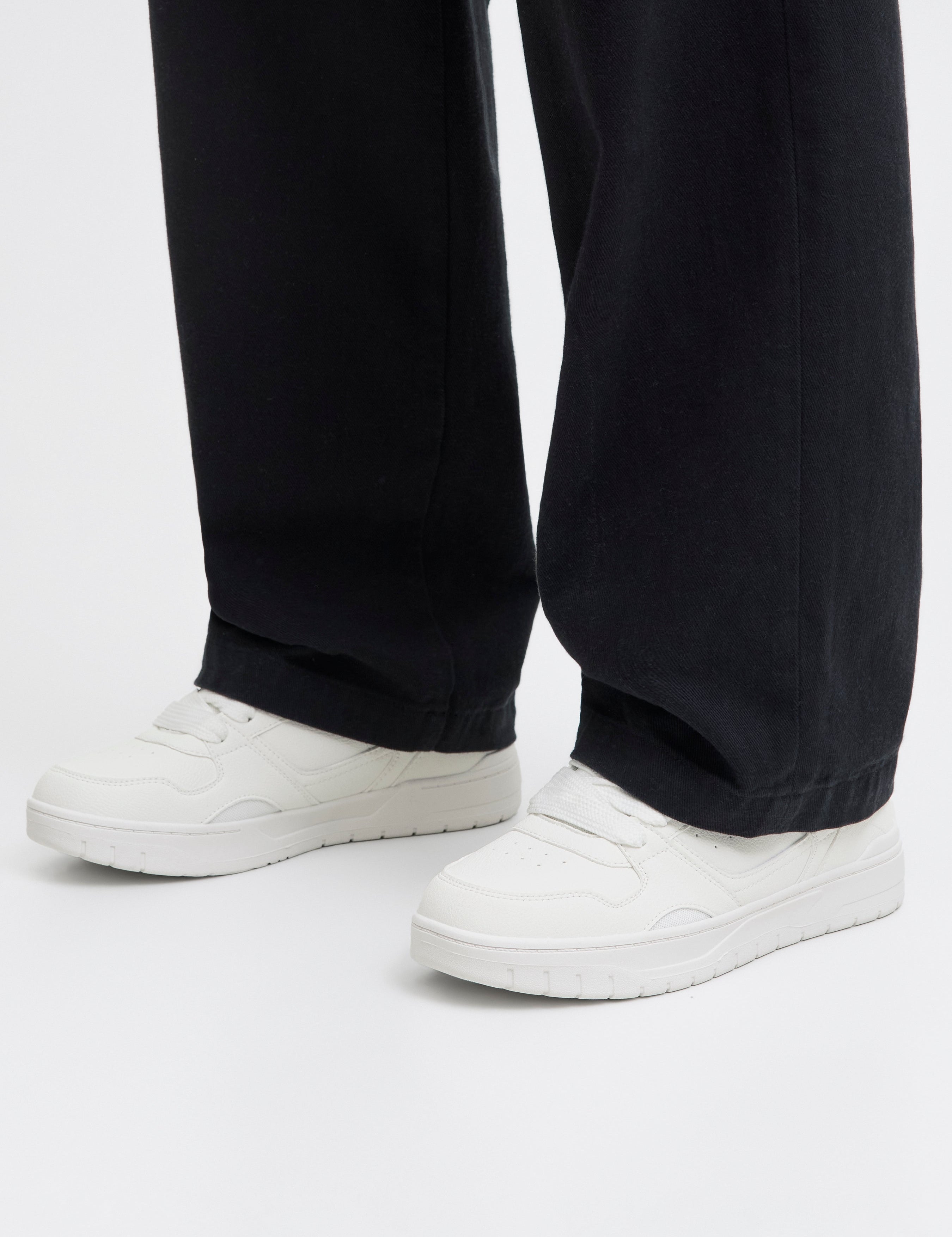 JACK & JONES JFWSTATTON pu sneaker - bright white
