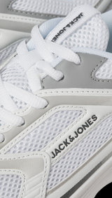 JACK & JONES JFWTOKYO mesh sneaker in anthracite - Image 7