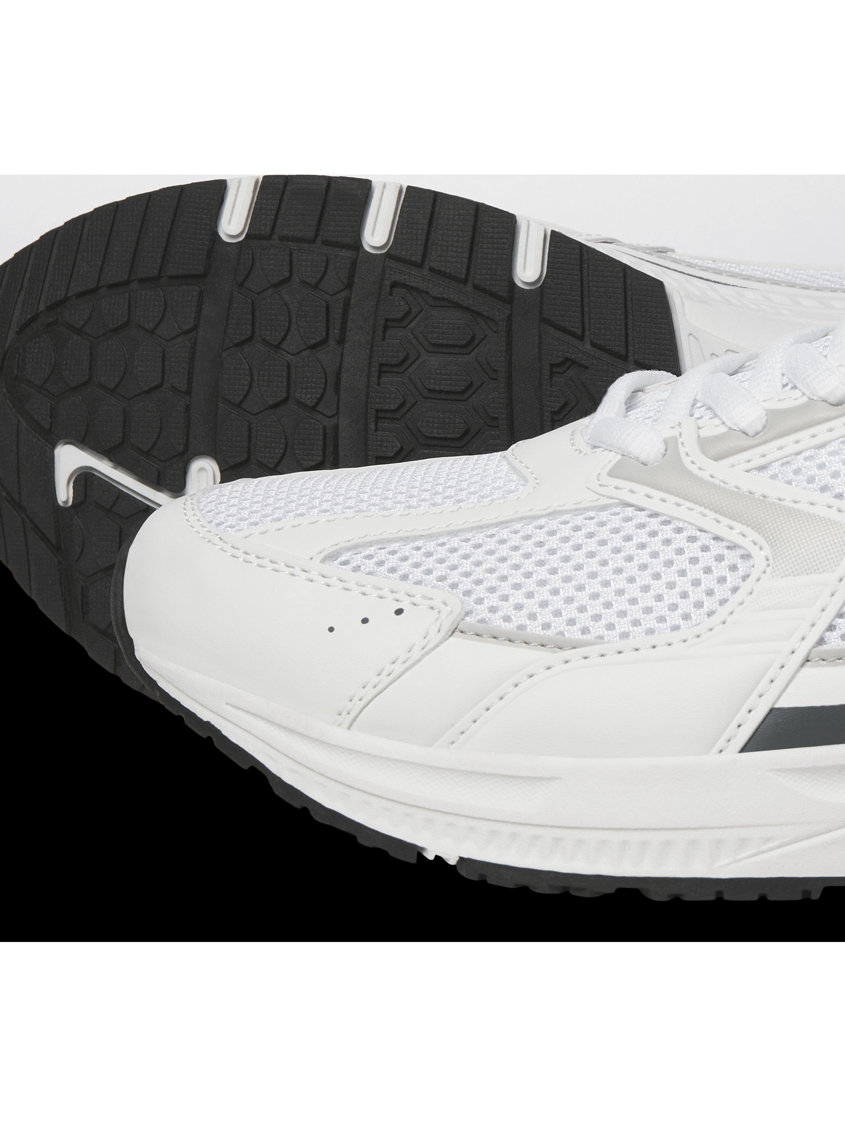 JACK & JONES JFWTOKYO mesh sneaker in bright white - Image 5