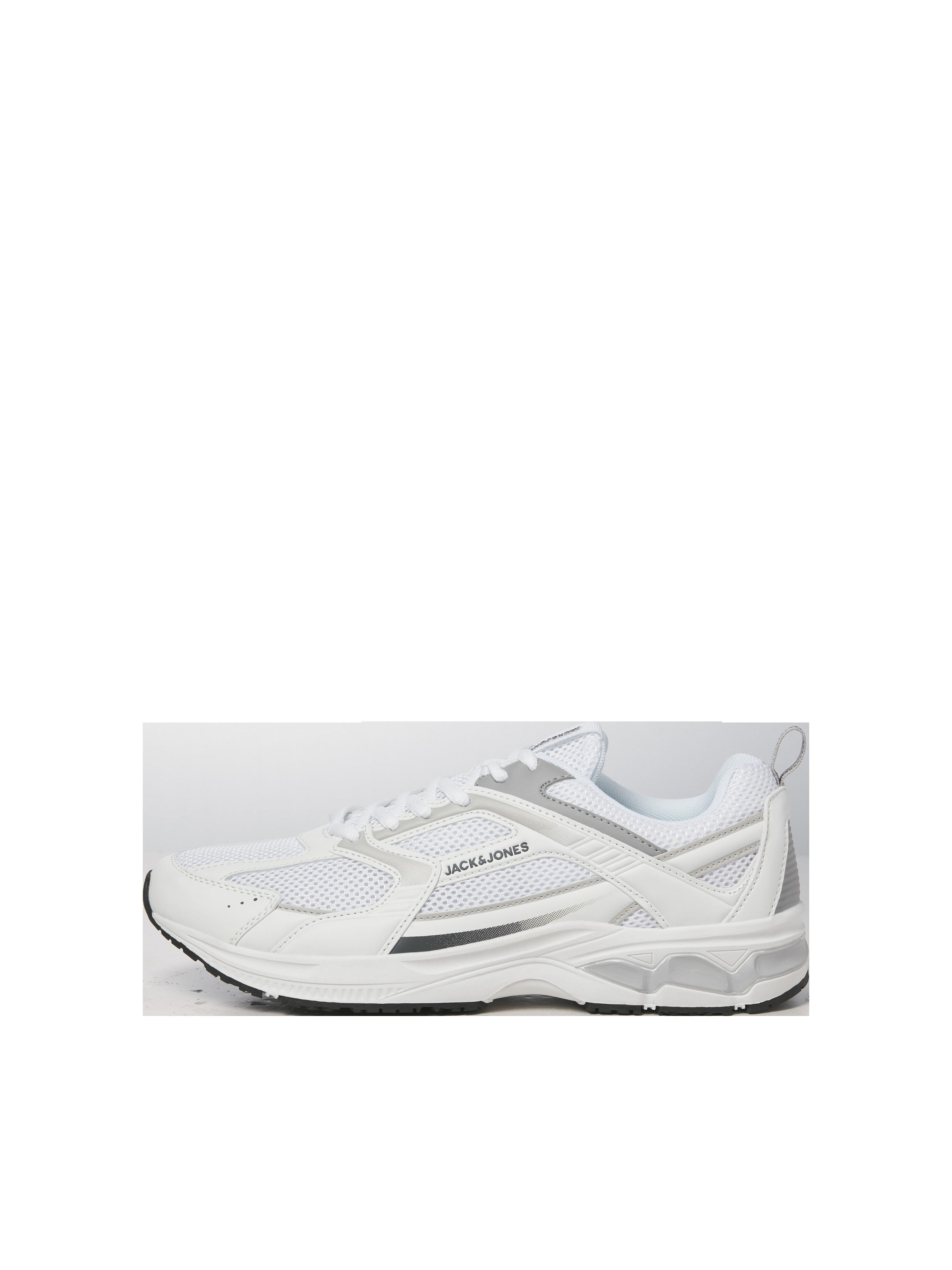 JACK & JONES JFWTOKYO mesh sneaker in anthracite - Image 3