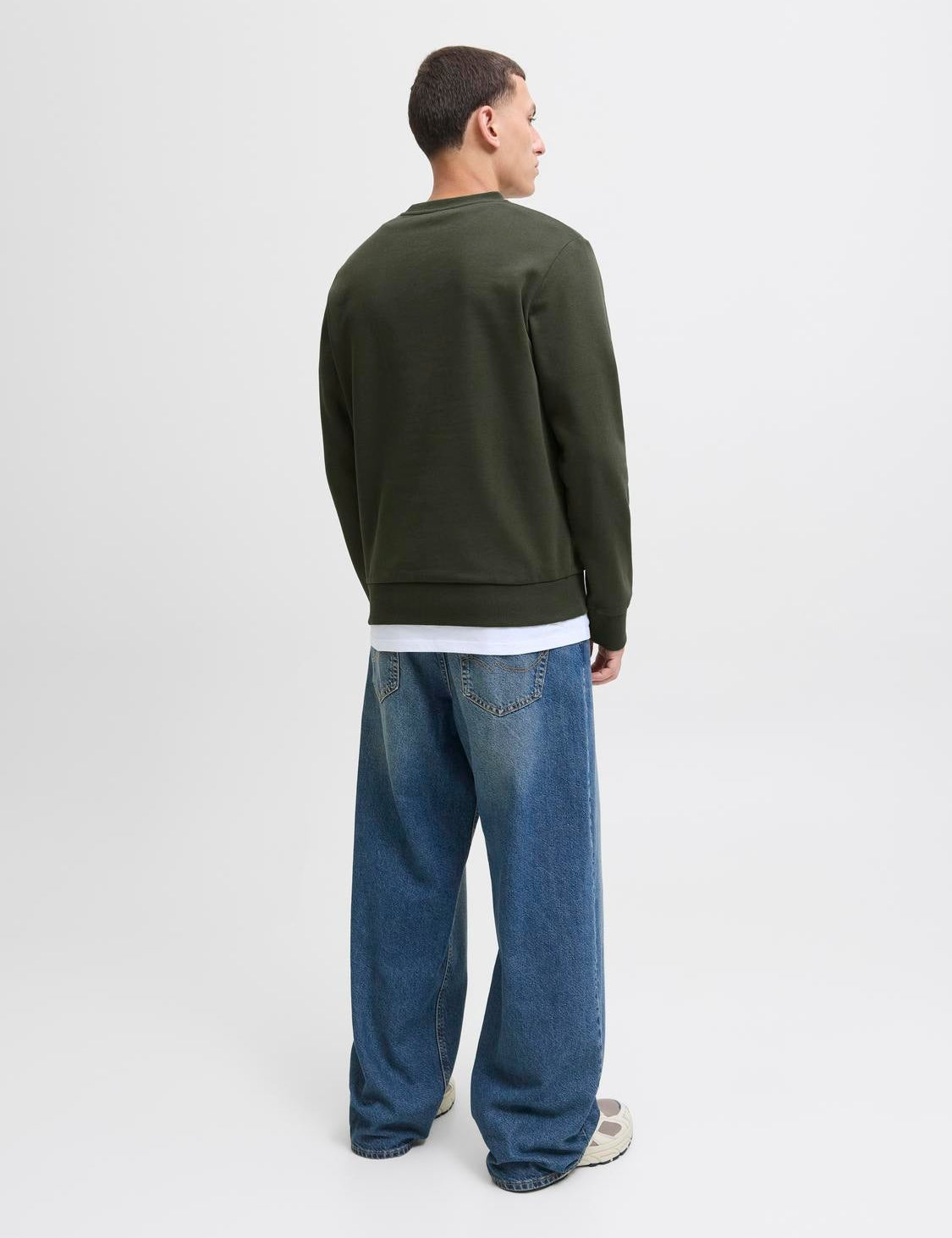 JACK & JONES JJBRANDY sweat crew neck - sky captain