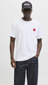 JACK & JONES JJBRANDY tee crew neck in white - Image 1
