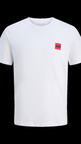 JACK & JONES JJBRANDY tee crew neck in white - Image 3