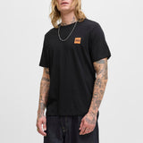 JACK & JONES JJBRANDY tee crew neck in black - Image 1
