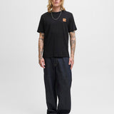 JACK & JONES JJBRANDY tee crew neck in black - Image 4