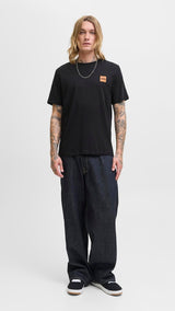 JACK & JONES JJBRANDY tee crew neck in black - Image 4