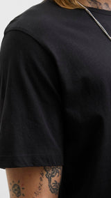 JACK & JONES JJBRANDY tee crew neck in black - Image 6
