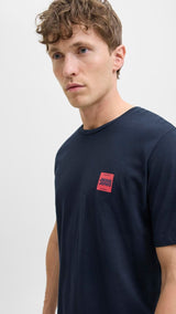 JACK & JONES JJBRANDY tee crew neck in sky captain - Image 7