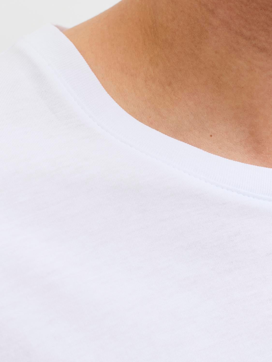 JACK & JONES JJCHRISTMAS tee crew neck xmas - kombu green