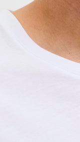 JACK & JONES JJCHRISTMAS tee crew neck xmas - kombu green