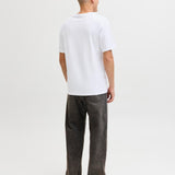 JACK & JONES JJCHRISTMAS tee crew neck xmas - sky captain