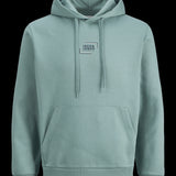 JACK & JONES JJECORP graphic sweat hood in oceanview - Image 3