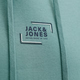 JACK & JONES JJECORP graphic sweat hood in oceanview - Image 6