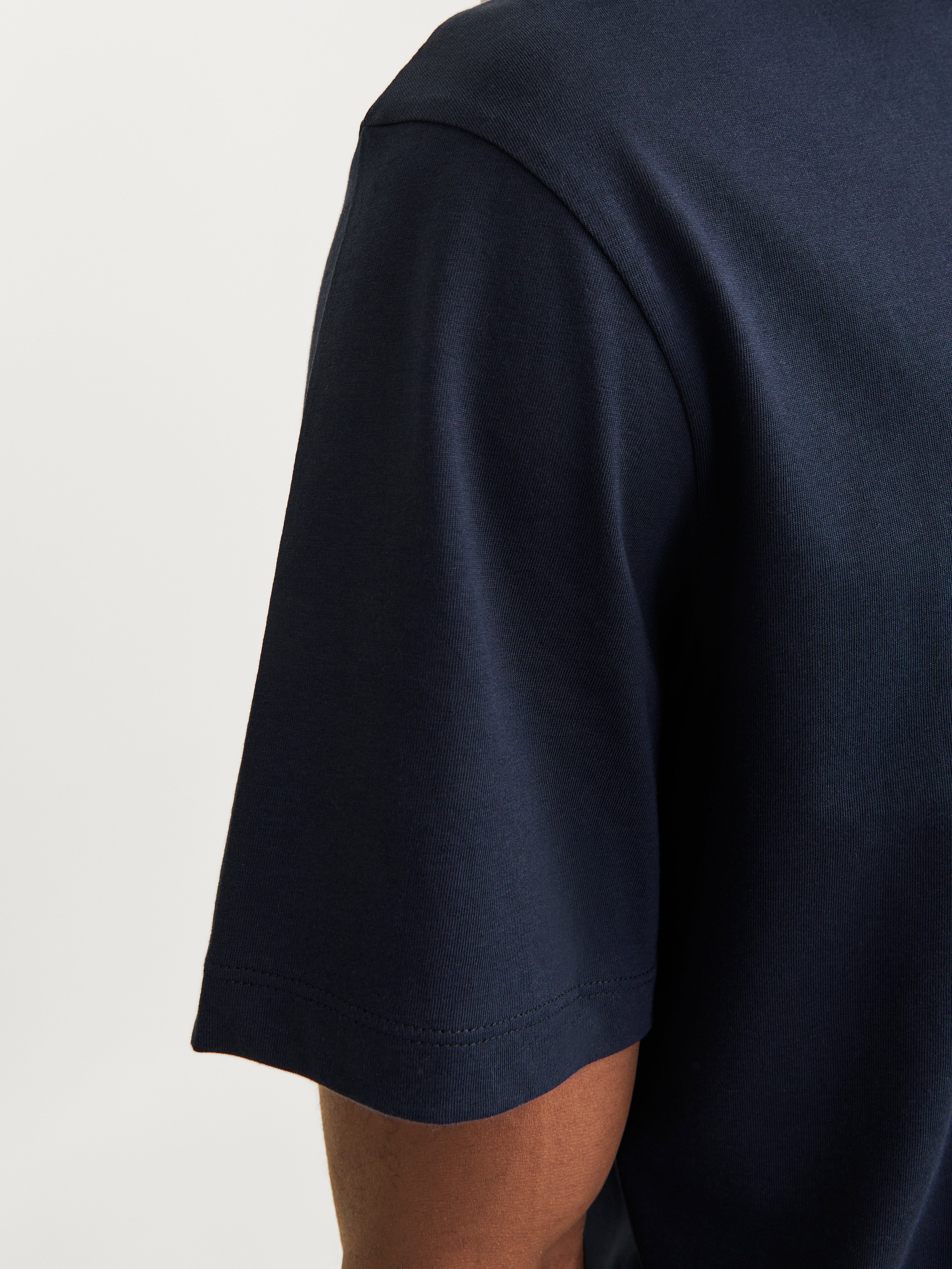 JACK & JONES JJECORP graphic tee o-neck in sky captain - Image 5