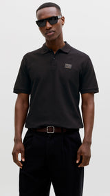JACK & JONES JJDAYTONA polo - black