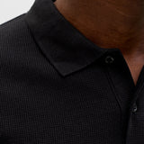 JACK & JONES JJDAYTONA polo - black
