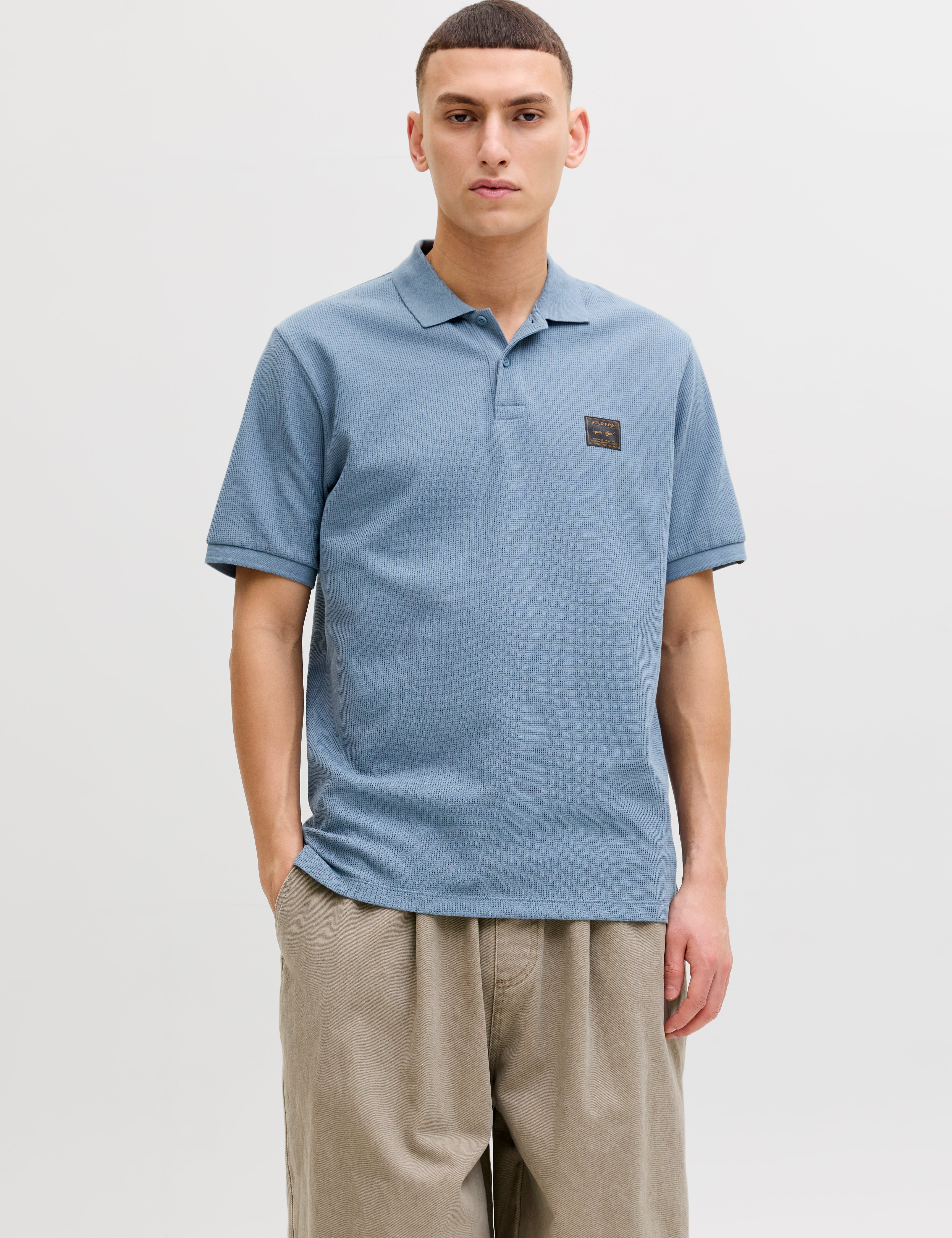 JACK & JONES JJDAYTONA polo - blue mirage