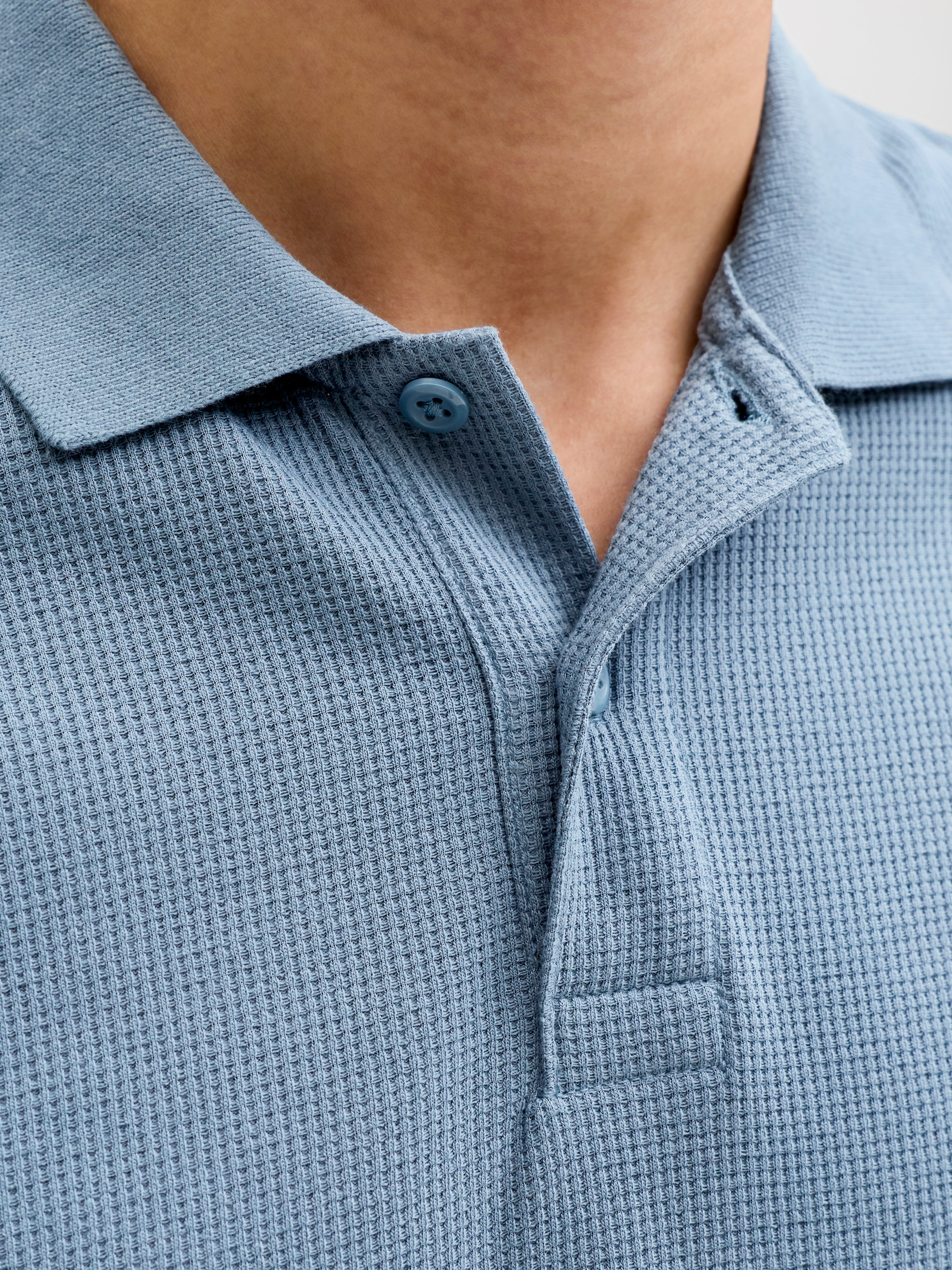 JACK & JONES JJDAYTONA polo - blue mirage