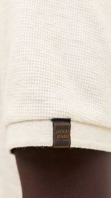JACK & JONES JJDAYTONA polo - antique white melange