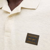 JACK & JONES JJDAYTONA polo - antique white melange