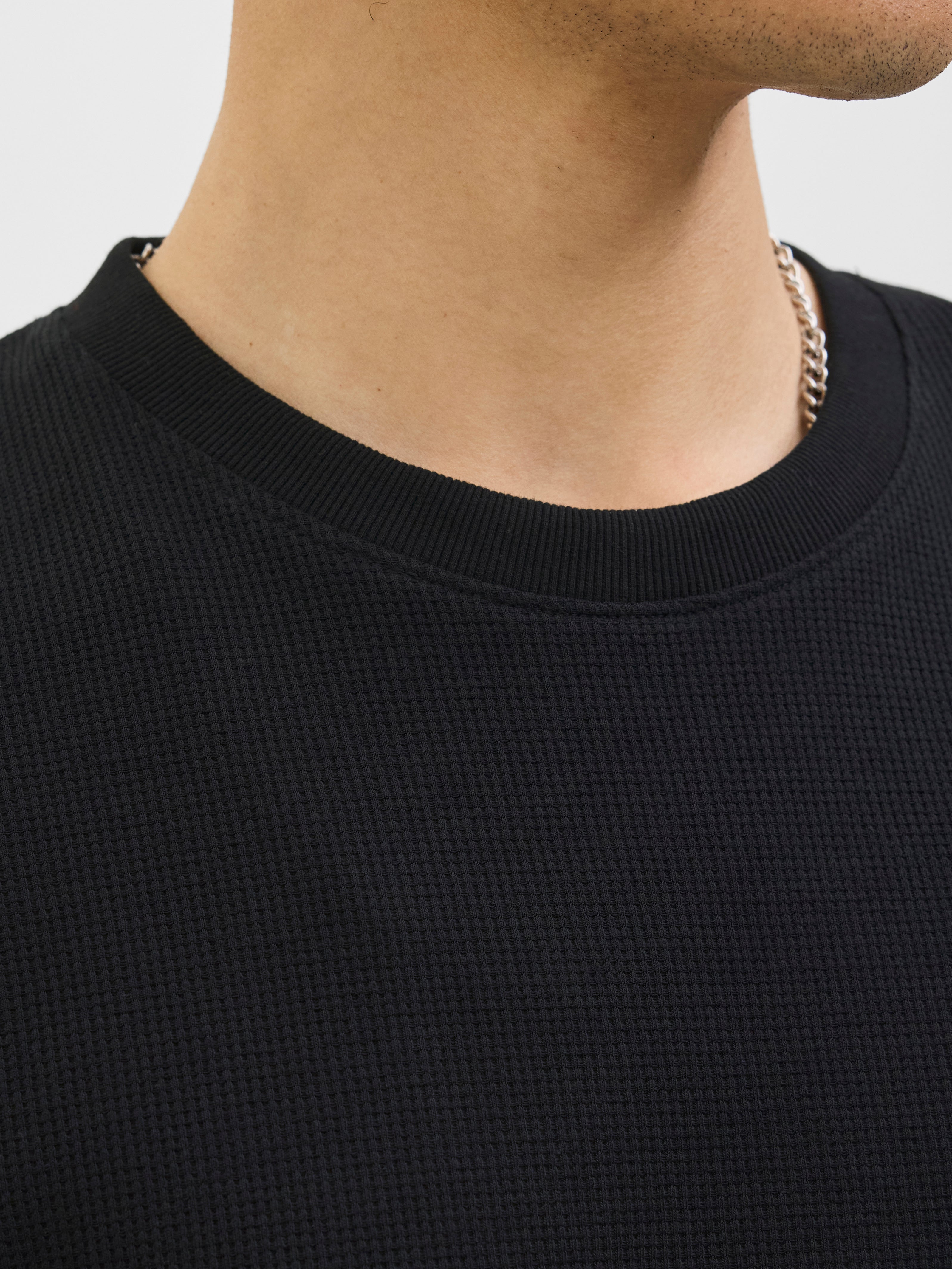 JACK & JONES JJEAUSTIN tee - black
