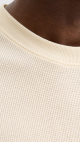 JACK & JONES JJEAUSTIN tee - antique white melange