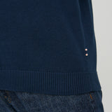 JACK & JONES JJEBASIC knit crew neck in navy blazer - Image 7