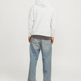 JACK & JONES JJECALEB varsity sweat hood in canteen - Image 2