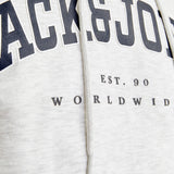 JACK & JONES JJECALEB varsity sweat hood in canteen - Image 5