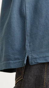 JACK & JONES JJECHARGE faded tee o-neck in mood indigo - Image 5