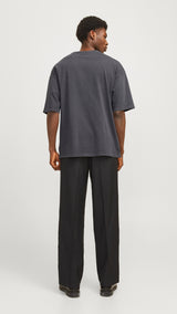 JACK & JONES JJECHARGE faded tee o-neck in castlerock - Image 2
