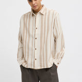 JACK & JONES JJECHARGE overshirt in white - Image 1