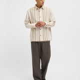 JACK & JONES JJECHARGE overshirt in white - Image 4
