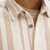 JACK & JONES JJECHARGE overshirt in white - Image 6