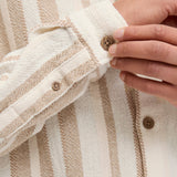 JACK & JONES JJECHARGE overshirt in white - Image 5