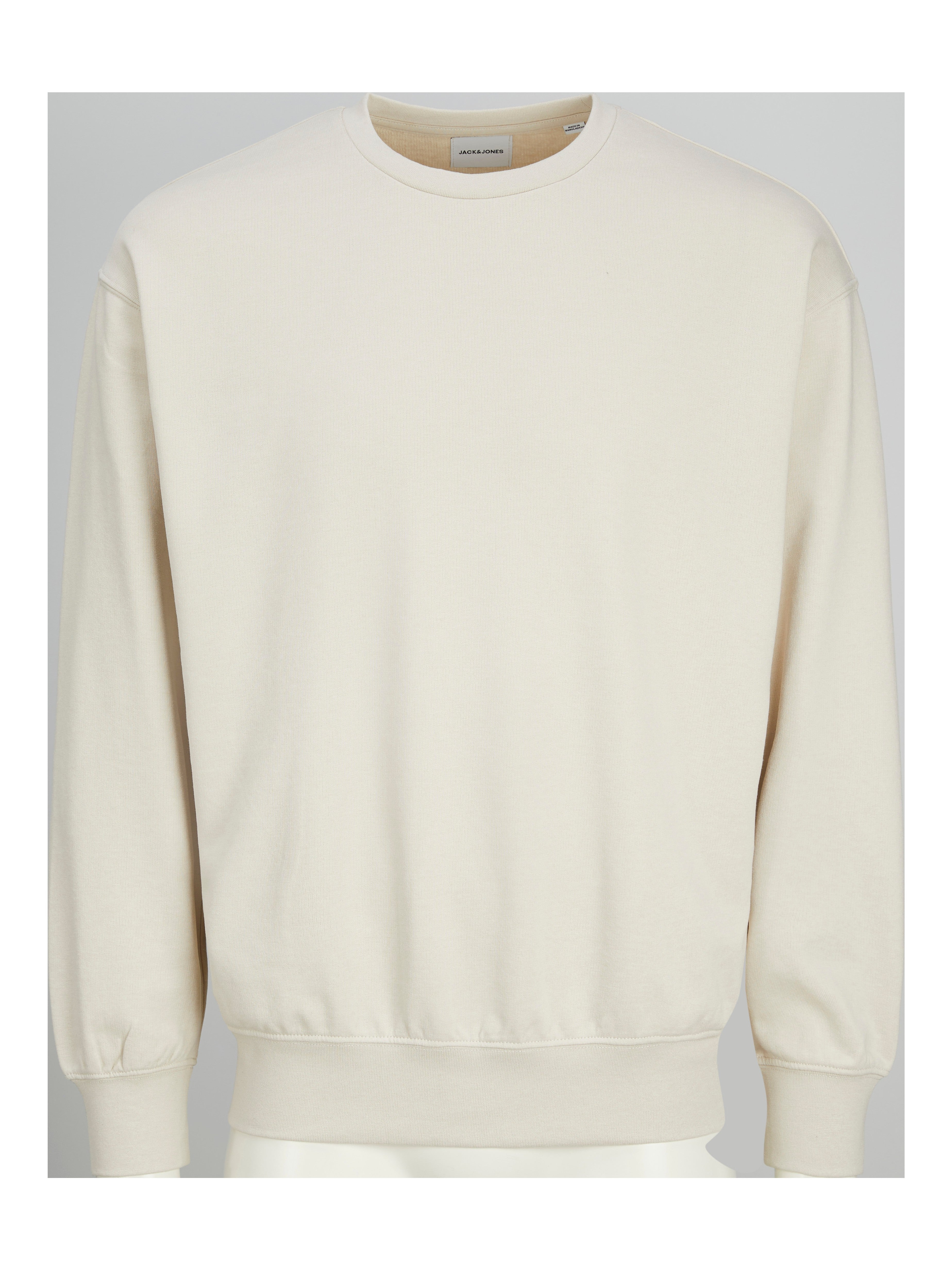 JACK & JONES JJECHARGE sweat crew neck in black - Image 3