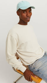 JACK & JONES JJECHARGE sweat crew neck in black - Image 7