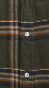 JACK & JONES JJECLASSIC flannel check shirt in rosin - Image 6