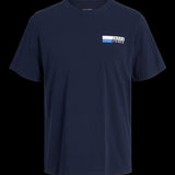 JACK & JONES JJECORP logo tee play o-neck in navy blazer - Image 3