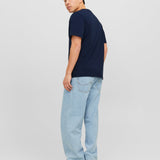 JACK & JONES JJECORP logo tee play o-neck in navy blazer - Image 2