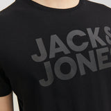 JACK & JONES JJECORP logo tee o-neck in black - Image 6