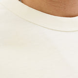 JACK & JONES JJEDOVER print tee crew neck in antique white - Image 5