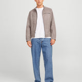 JACK & JONES JJEDYLAN biker jacket - falcon