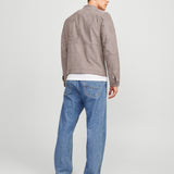 JACK & JONES JJEDYLAN biker jacket - falcon