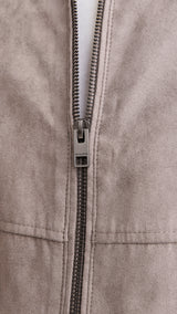JACK & JONES JJEDYLAN biker jacket - falcon