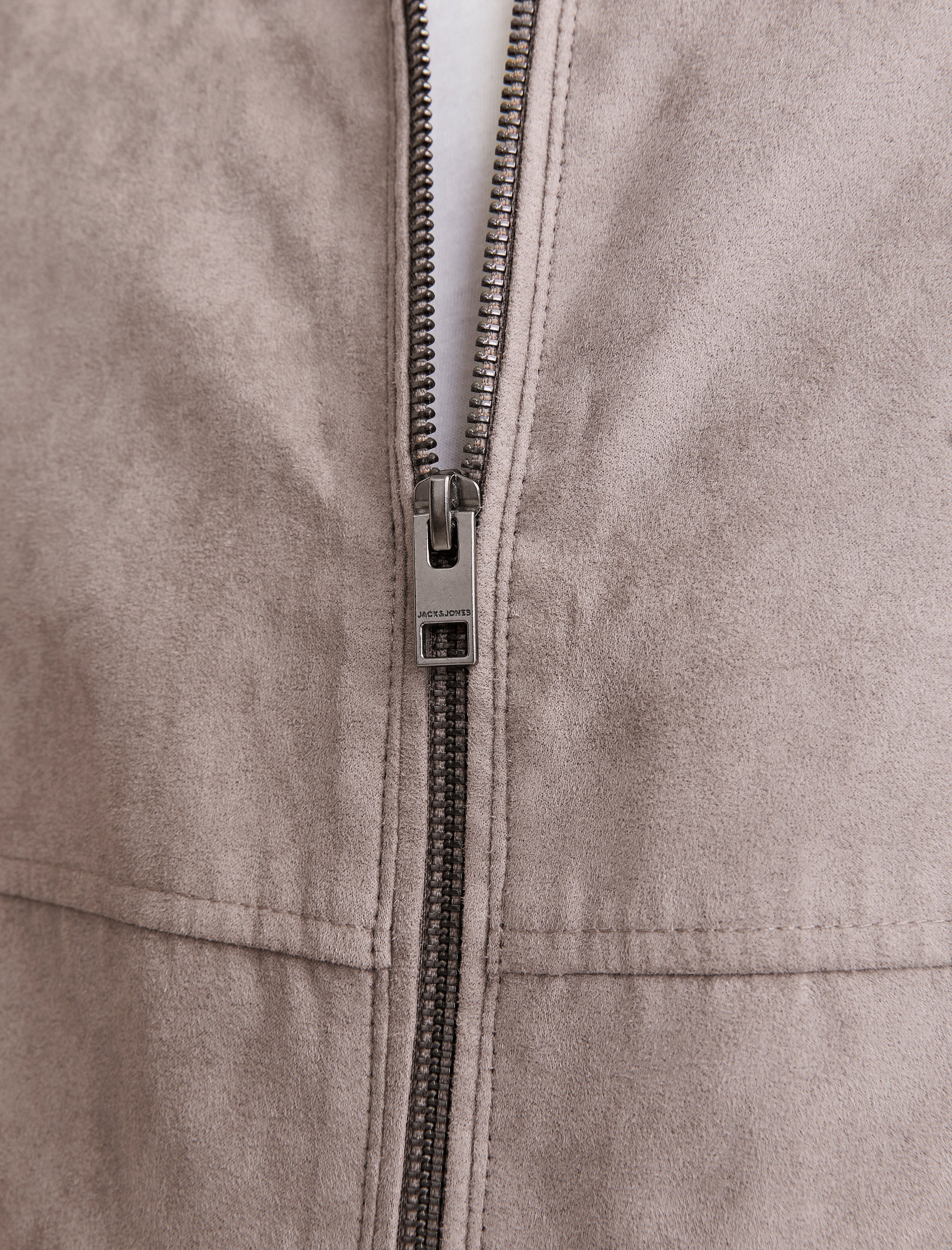 JACK & JONES JJEDYLAN biker jacket - falcon