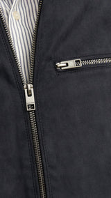 JACK & JONES JJEDYLAN biker jacket - jet black