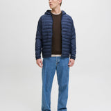 JACK & JONES JJEEMIL knit cable crew neck in mulch twist - Image 4