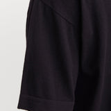 JACK & JONES JJEEMIL knit tee - black