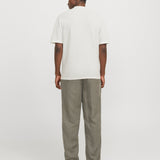 JACK & JONES JJEGEORGE knit polo - chambray blue w. cloud dancer